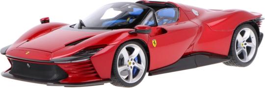 bburago 1:18 FERRARI NEW DAYTONA SP3 SPIDER OPEN 2022 - ROSSO MAGNA 