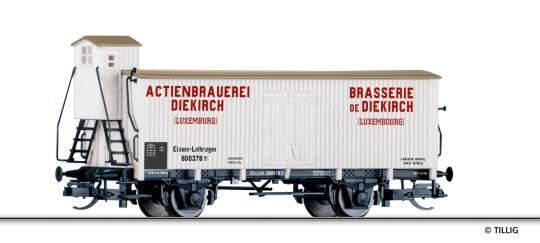Tillig Kühlwagen Brasserie de Diekirch Luxembourg Eisenbahne 