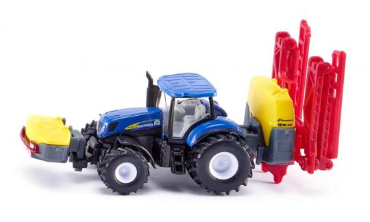 Siku 1:87 Traktor New Holland mit Kverneland Pflanzenschutzspritze 1799 