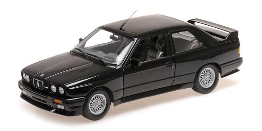 Minichamps 1:18 BMW M3 (E30) - 1987 - BLACK METALLIC 180020306 