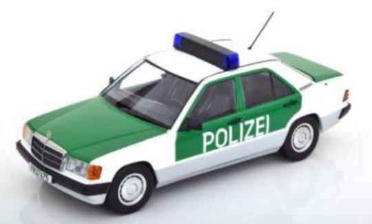 Triple 9 1:18 Mercedes 190 W201 Polizei 1993 