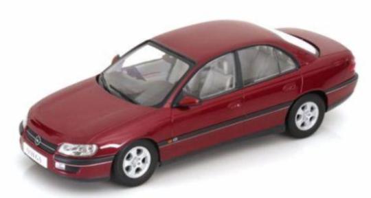 Triple 9 1:18 Opel Omega B - marseille red 1996 