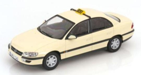 Triple 9 1:18 Opel Omega B Taxi - ivory 1996 1800434 