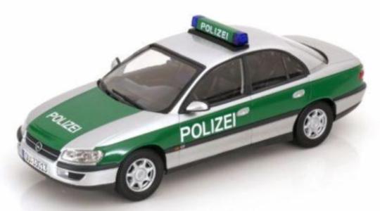 Triple 9 1:18 Opel Omega B Polizei 1996 1800435 