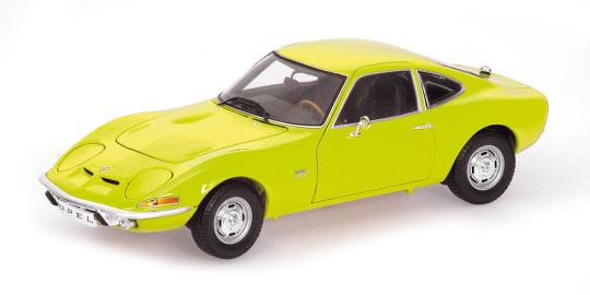 Minichamps 1:18 OPEL GT - 1970 - YELLOW 180049032 