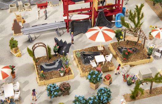 Faller Ausgestaltungs-Set Garten-Center 180342 