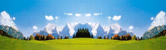 Faller Hintergrund Karwendelgebirge 