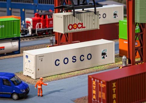Faller 40' Hi-Cube Kühlcontainer COSCO 