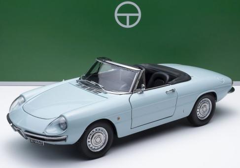 Touring Modellcars 1:18 Alfa Romeo 1600 Duetto Spider 1966 - blu celeste  AR513 