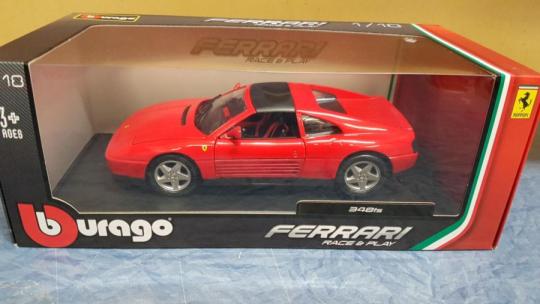 bburago 1:18 Ferrari 348ts red 