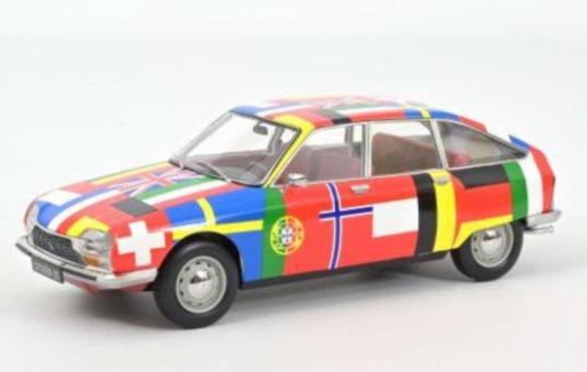 NOREV 1:18 Citroen GS (1972) Flags 