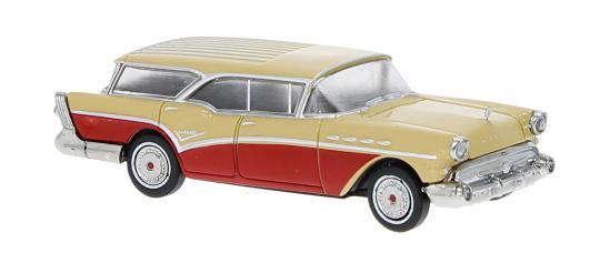 Brekina PKW Buick Caballero beige/rot 18176 