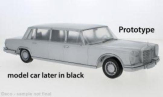 MCG 1:18 Mercedes 600 (W100) - black - 1969 