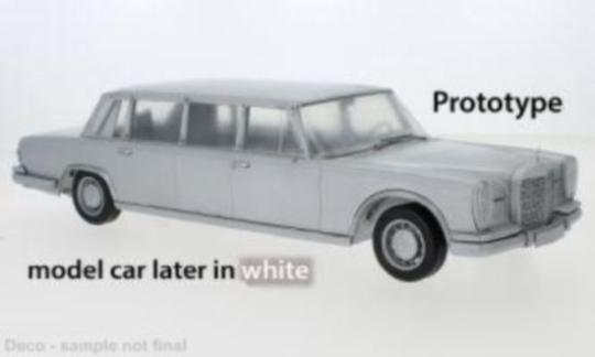 MCG 1:18 Mercedes 600 (W100) - white - 1969 