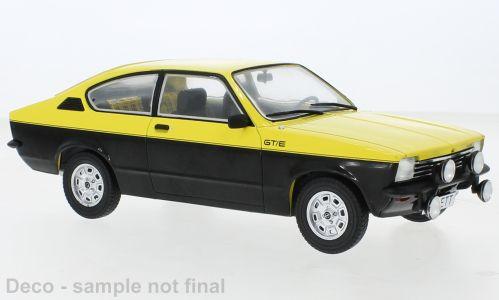 MCG 1:18 Opel Kadett C Coupe GT/E - yellow/black - 1975 