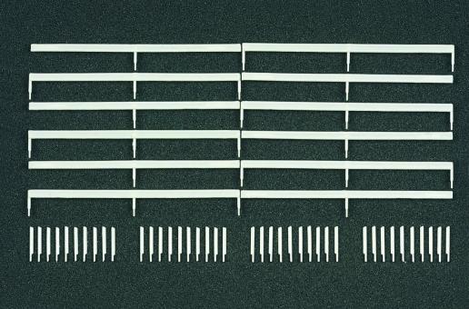 Preiser Leitpfosten und Schutzplanken 