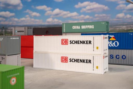 Faller 40' Container DB, 2er-Set 