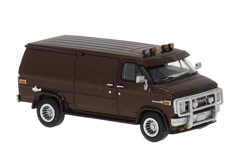 Brekina Van GMC Vandura, braun 