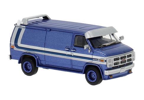 Brekina Van GMC Vandura, blau Collection August 2025 