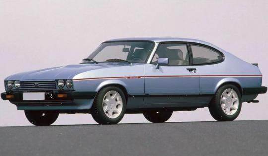 NOREV 1:18 Ford Capri Mk.III 2.8 Injection RHD 1984 - Paris Blue Met.182764 
