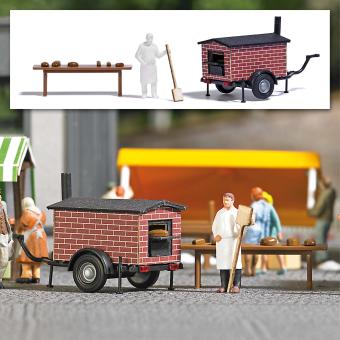 Busch Mobiler Brotbackofen H0 1827 