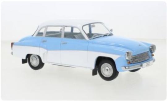 MCG 1:18 Wartburg 311 (1959) - light blue/white 