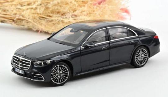 NOREV 1:18 Mercedes S-Class AMG-Line 2021 - anthrazite blue 183800 