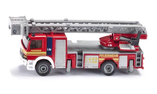 Siku MB Atego DLK Drehleiter Feuerwehr 