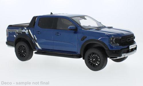 MCG 1:18 Ford Ranger Raptor - metallic-blue - 2023 