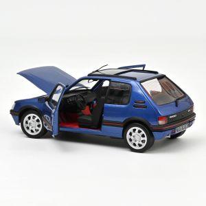 NOREV 1:18 Peugeot 205 GTi 1.9 with windowroof 1992 - Miami blue 184844 