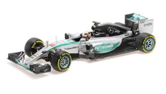 Minichamps 1:18 MERCEDES AMG PETRONAS F1 TEAM W06 HYBRID – L 