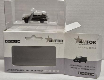 Märklin 4MFOR VW 181 offen Kurierwagen Miitär 18705 