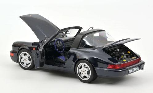 NOREV 1:18 Porsche 964 Carrera 4 Targa (1991) - blue met. 