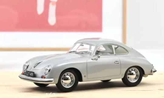 NOREV 1:18 Porsche 356 Coupe (1952) - silver met. 