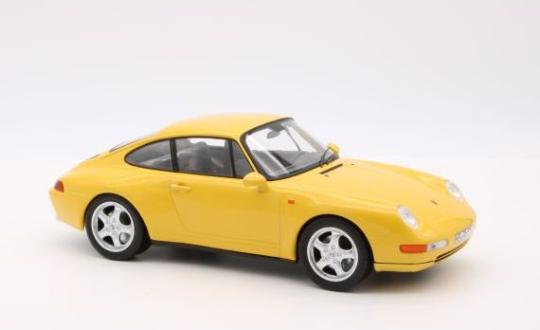 NOREV 1:18 Porsche 993 Carrera 1994 - Yellow 187596 