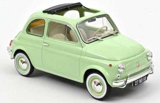 NOREV 1:18 Fiat 500 L - 1968 - light green/birth pack 