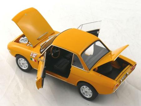 NOREV 1:18  Lancia Fulvia 1600 HF Lusso (1971) orange 