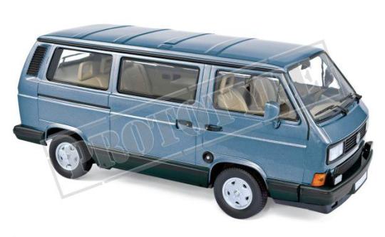 NOREV 1:18 VW T3 Multivan - 1990 - light blue metallic 