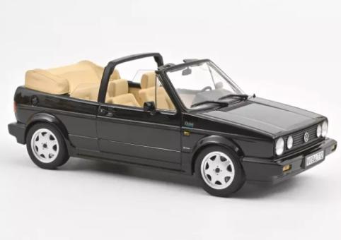 NOREV 1:18 VW Golf Cabriolet 1992 - black 