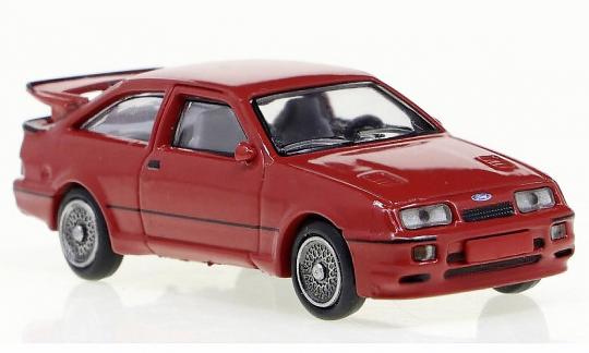 Brekina PKW Ford Sierra Cosworth RS, rot 19258 