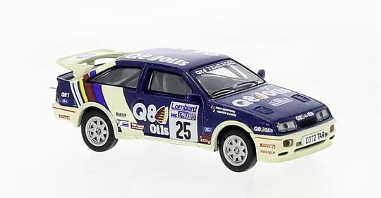 Brekina PKW Ford Sierra Cosworth Q8,25  G. Cunico  RAC ´89 