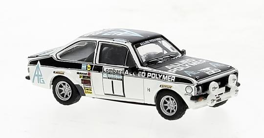 Brekina PKW Ford Escort RS 1800 1 Timo Mäkinen, Sieger RAC 1 