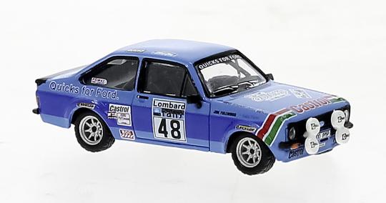 Brekina PKW Ford Escort RS 1800 48 Stewart, RAC ´80 für RAC-Set 19589 