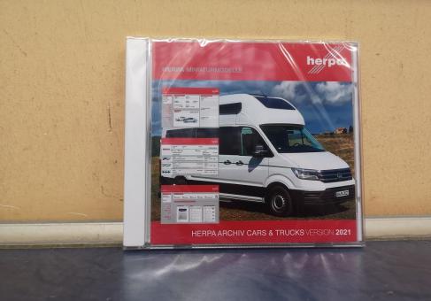 Herpa Archiv CD 2021 Cars & Trucks 