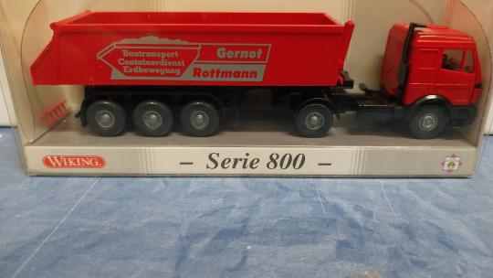 Wiking LKW MB SK Hinterkipper-SZ Gernot Rottmann 