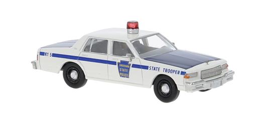Brekina PKW Chevrolet Caprice Pennsylvania State Trooper 19715 