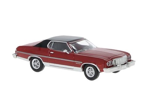 Brekina PKW Ford Gran Torino rot/schwarz 19732 