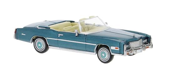 Brekina PKW Cadillac Eldorado Convertible, türkis 19755 