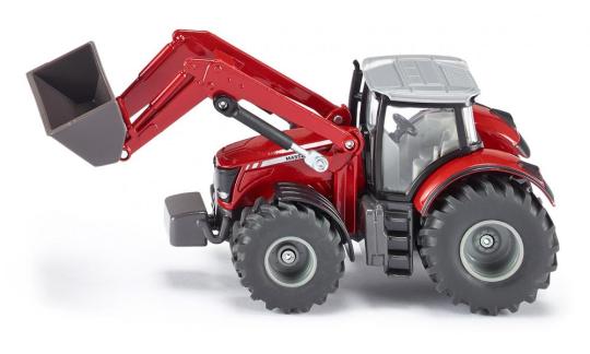 Siku 1:50 Traktor Massey Ferguson mit Frontlader 