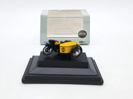 Busch Oxford 1:76 Motorrad m.Beiwagen BSA 